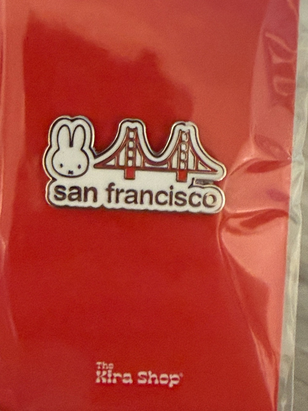 NWT Miffy x Kira Shop Pin